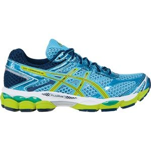 Asics gel cumulus 16 blue green running sneakers